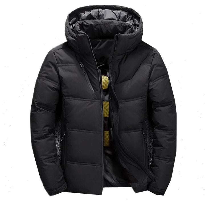 Drune | Kapuzenjacke Ski Schneejacke Herren Winterjacke