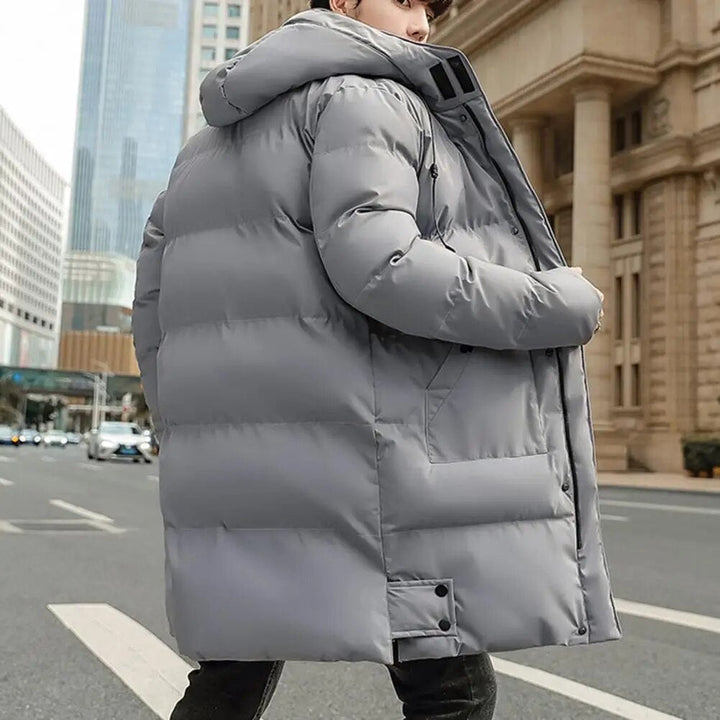 Drune | Gepolstert Kapuze Daunenjackejacke für Herren