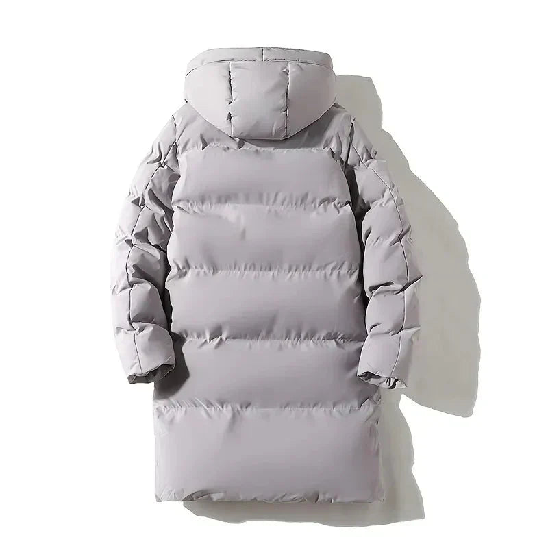 Drune | Gepolstert Kapuze Daunenjackejacke für Herren