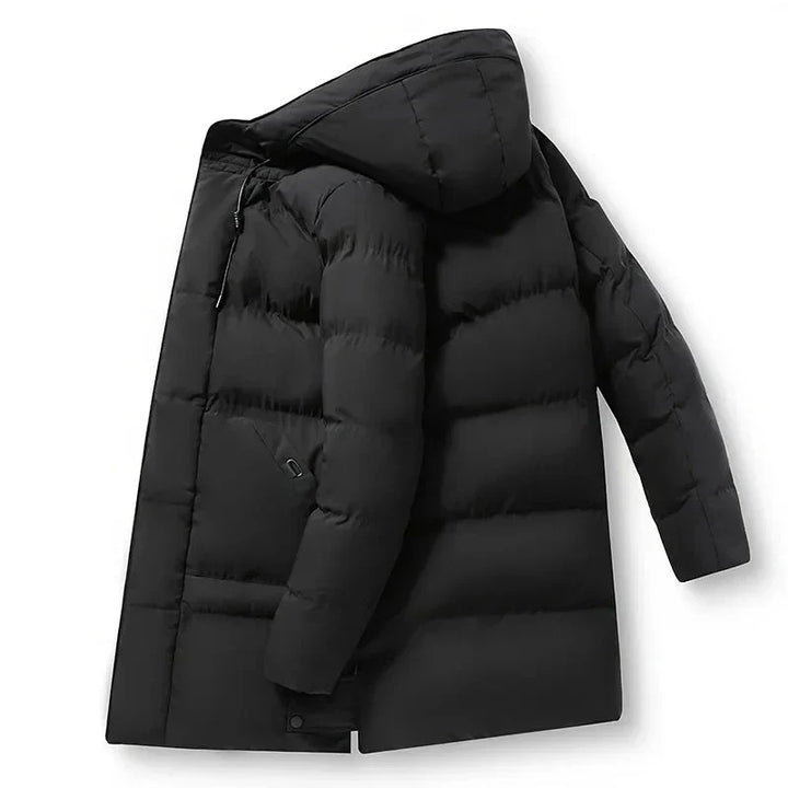 Drune | Gepolstert Kapuze Daunenjackejacke für Herren