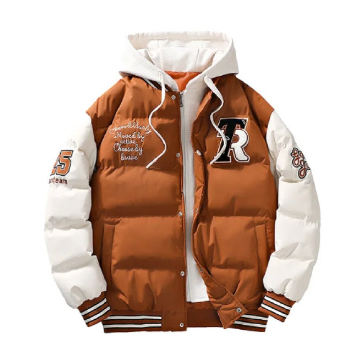 Drune | Jacke mit Kapuze Baseballjackejacke für Herren