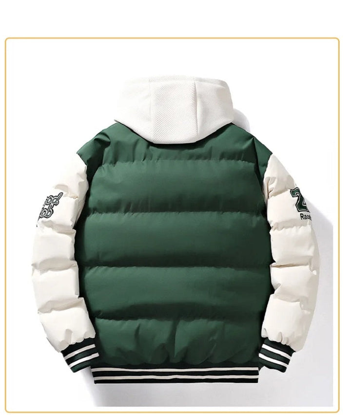 Drune | Jacke mit Kapuze Baseballjackejacke für Herren