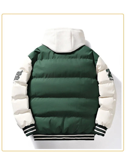 Drune | Jacke mit Kapuze Baseballjackejacke für Herren