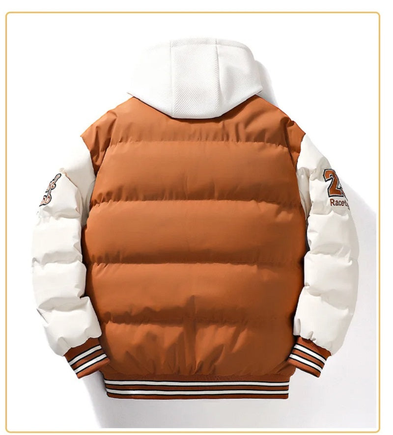 Drune | Jacke mit Kapuze Baseballjackejacke für Herren