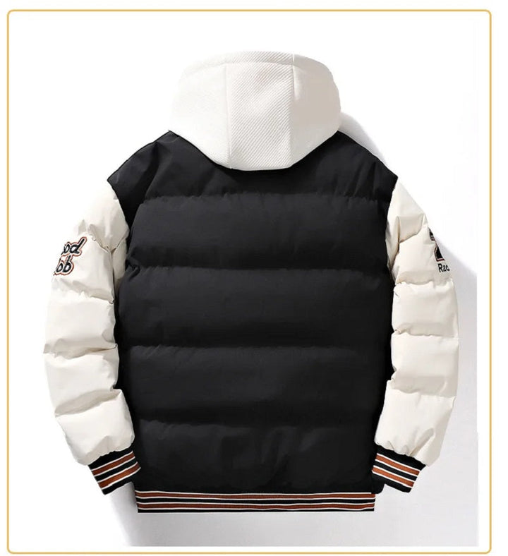 Drune | Jacke mit Kapuze Baseballjackejacke für Herren