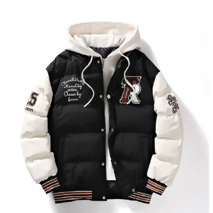 Drune | Jacke mit Kapuze Baseballjackejacke für Herren