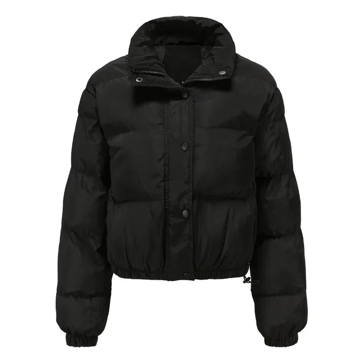 Drune | Kurz Warm Wattierte Jacke Winterjacke für Frauen
