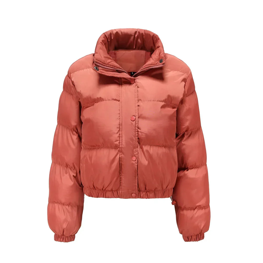 Drune | Kurz Warm Wattierte Jacke Winterjacke für Frauen