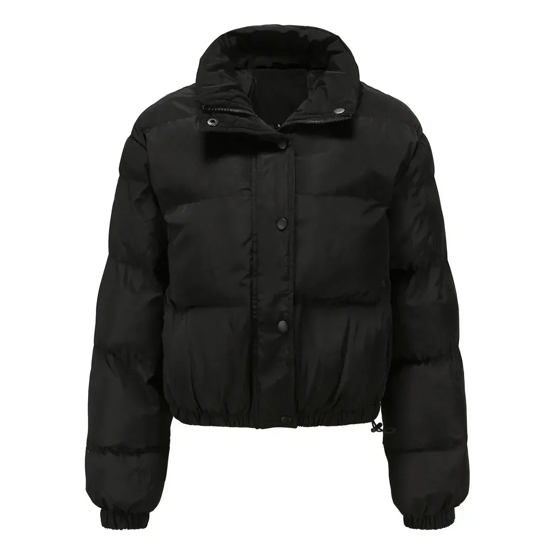 Drune | Kurz Warm Wattierte Jacke Winterjacke für Frauen