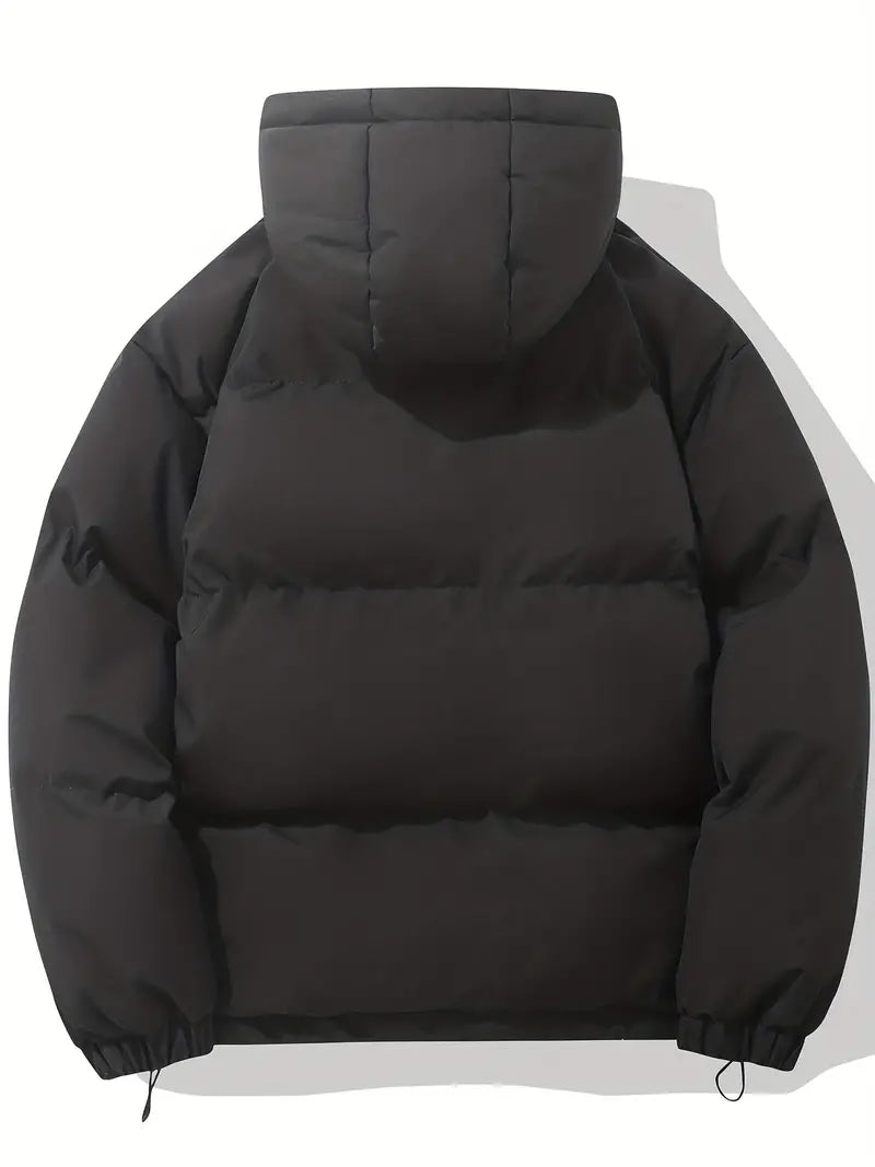 Drune | Kapuze Kurz Daunenjacke Winterjacke für Damen