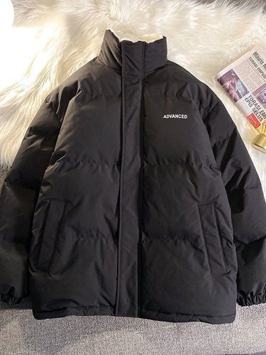 Drune | Fleece Gefüttert Übergröße Wattierte Jacke Winterjacke für Damen