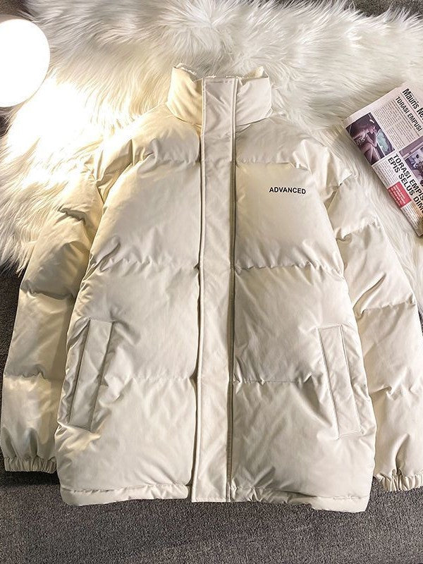Drune | Fleece Gefüttert Übergröße Wattierte Jacke Winterjacke für Damen