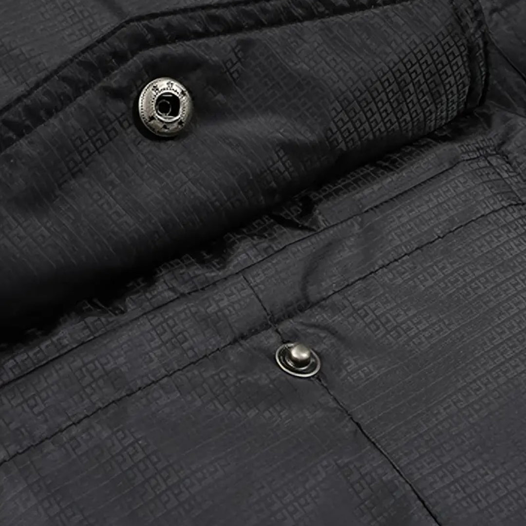 Drune | Warm Kapuze Daunenjacke