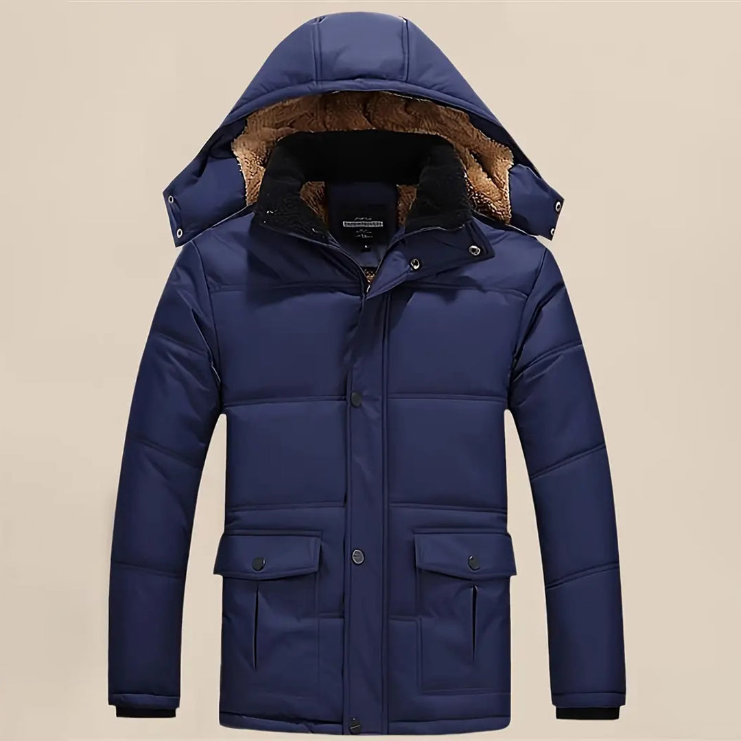 Drune | Warm Kapuze Daunenjacke