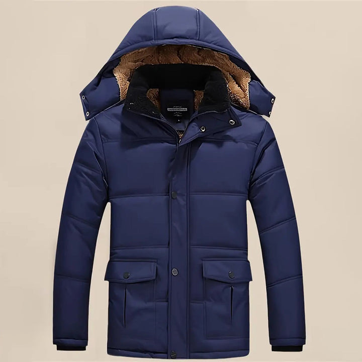 Drune | Warm Kapuze Daunenjacke