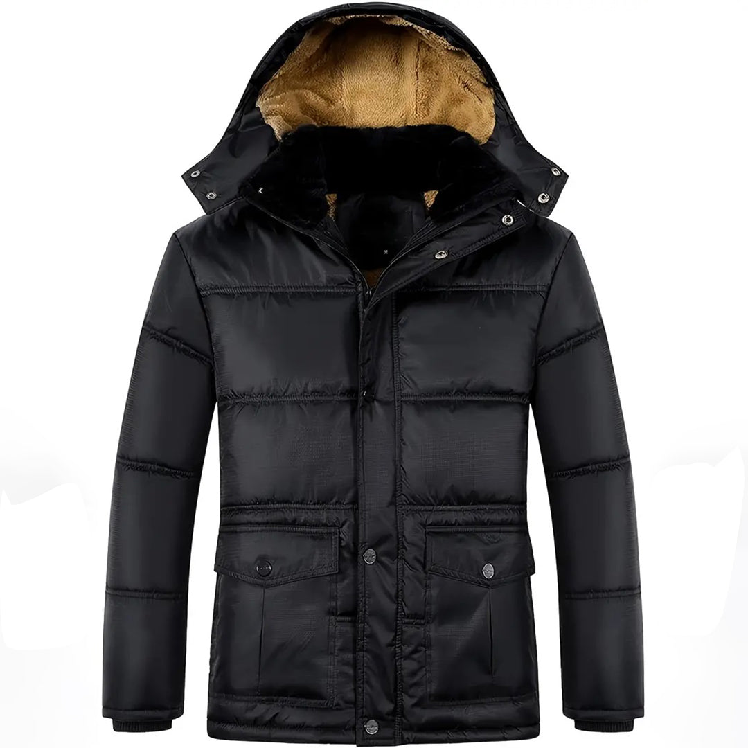 Drune | Warm Kapuze Daunenjacke