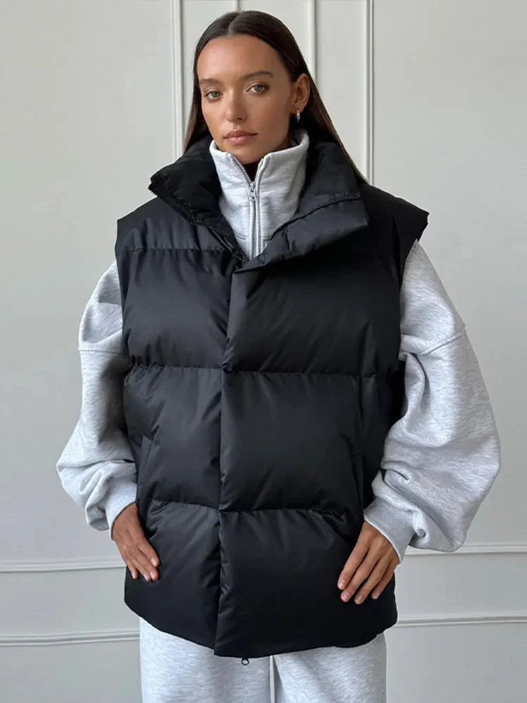 Drune | Warm Kapuze Daunenjacke Winterjacke für Frauen