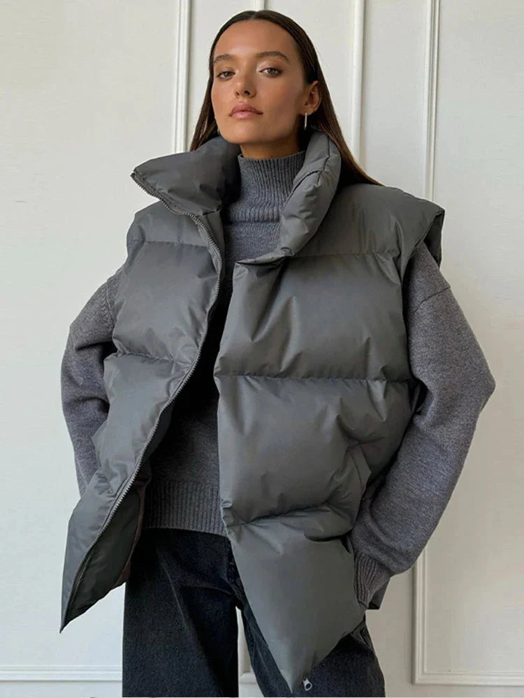 Drune | Warm Kapuze Daunenjacke Winterjacke für Frauen