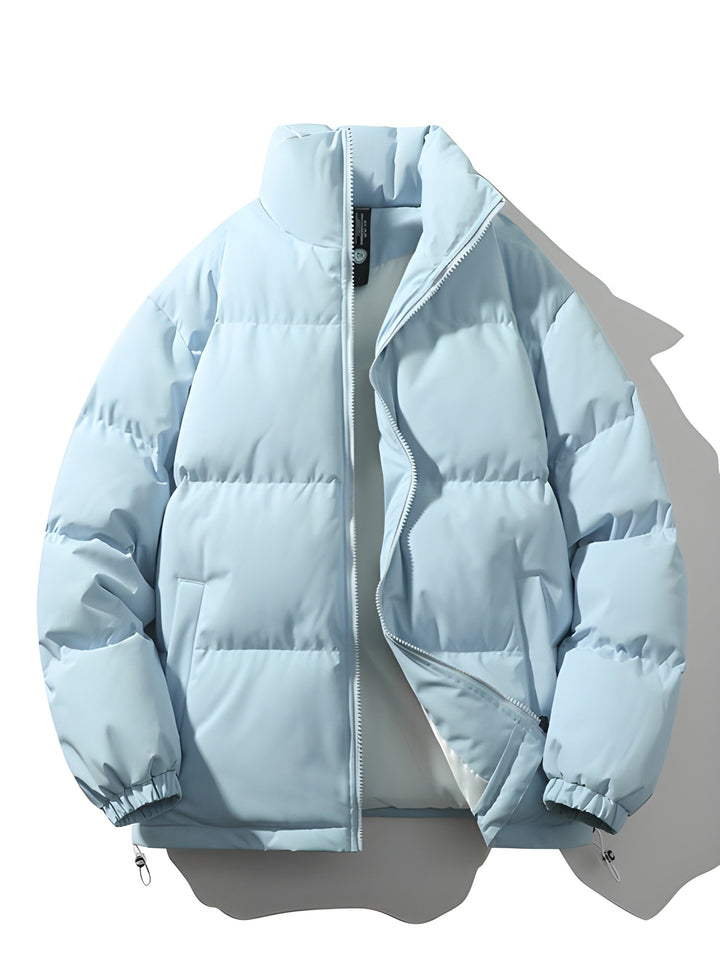 Drune | Warme Gefütterte Übergröße Herrenjacke für Den Winter