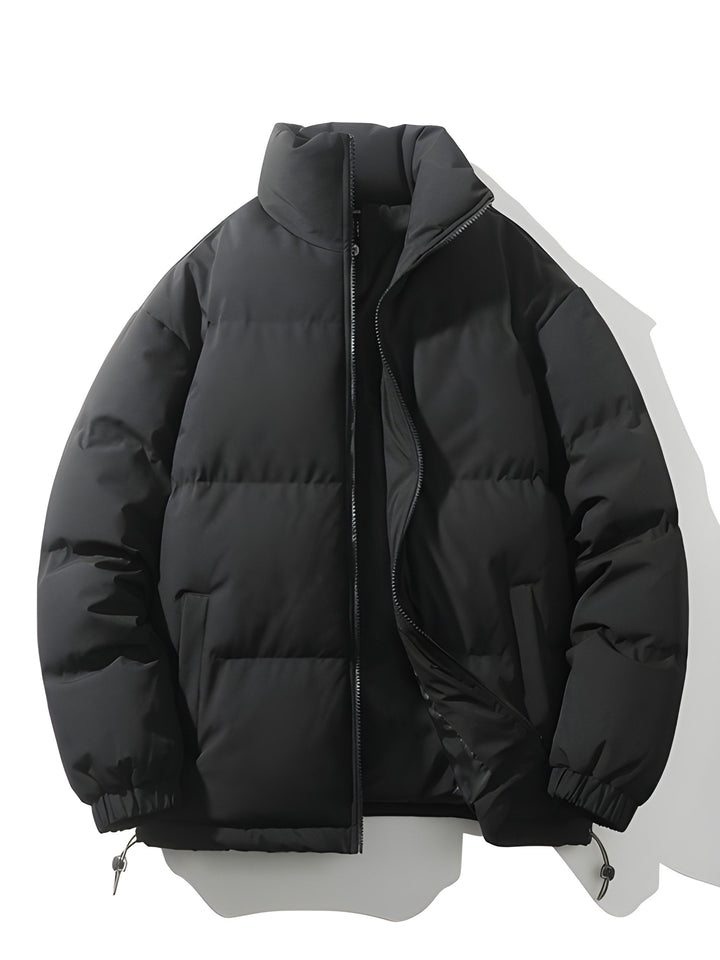 Drune | Warme Gefütterte Übergröße Herrenjacke für Den Winter