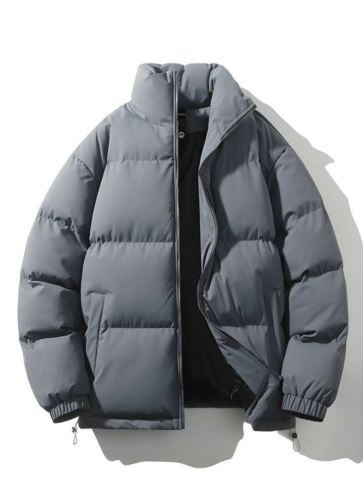 Drune | Warme Gefütterte Übergröße Herrenjacke für Den Winter