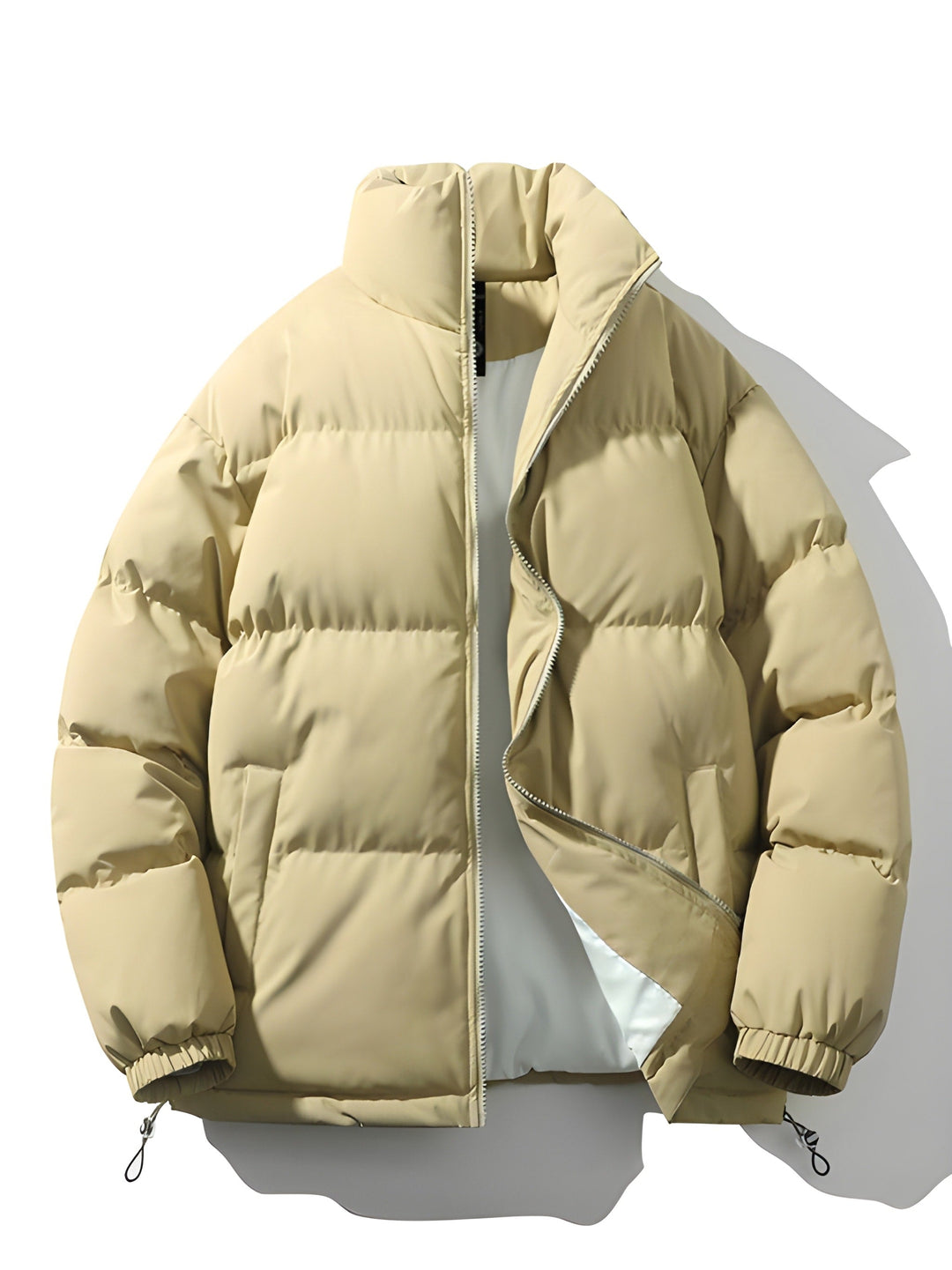 Drune | Warme Gefütterte Übergröße Herrenjacke für Den Winter
