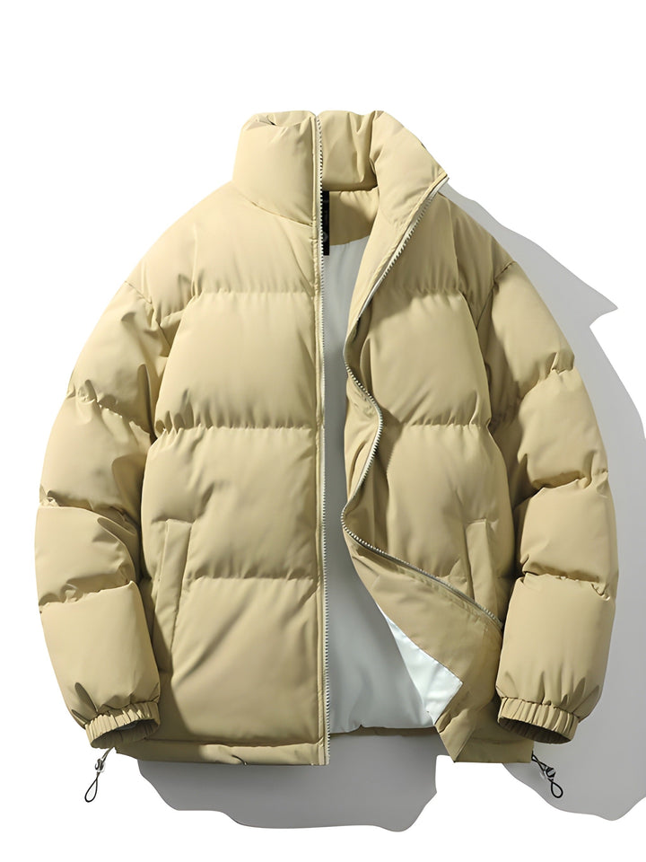 Drune | Warme Gefütterte Übergröße Herrenjacke für Den Winter