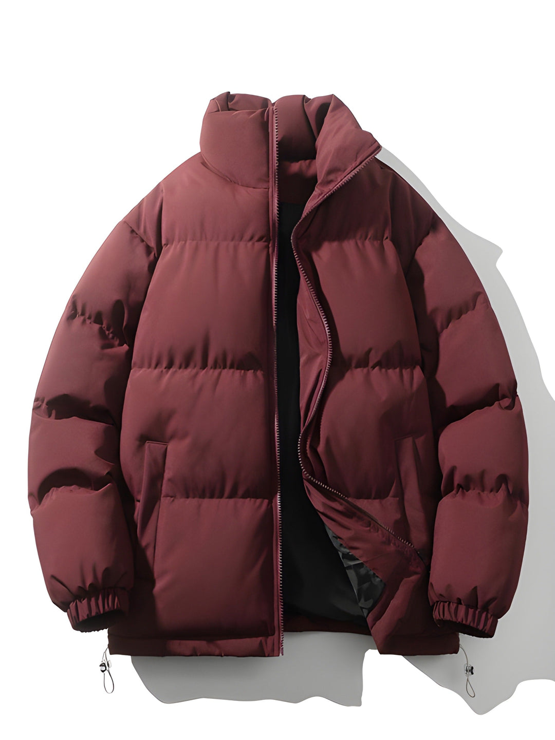 Drune | Warme Gefütterte Übergröße Herrenjacke für Den Winter