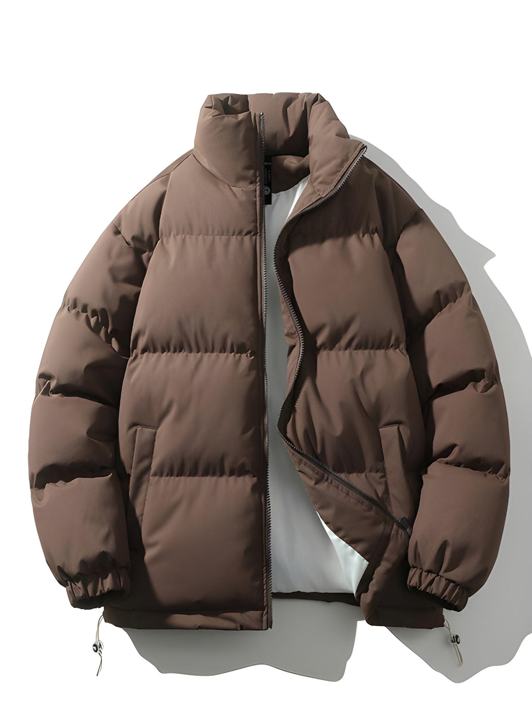 Drune | Warme Gefütterte Übergröße Herrenjacke für Den Winter