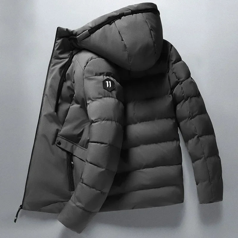 Drune | Warme Wasserabweisende Winterjacke mit Kapuze für Herren