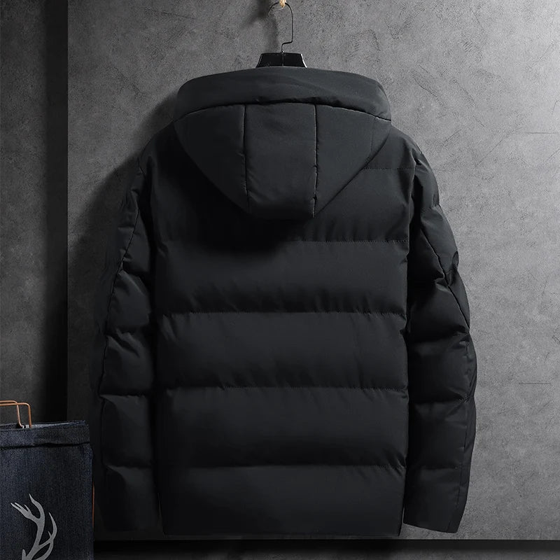 Drune | Warme Wasserabweisende Winterjacke mit Kapuze für Herren