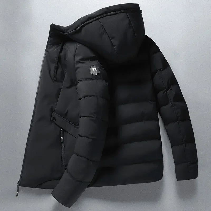 Drune | Warme Wasserabweisende Winterjacke mit Kapuze für Herren