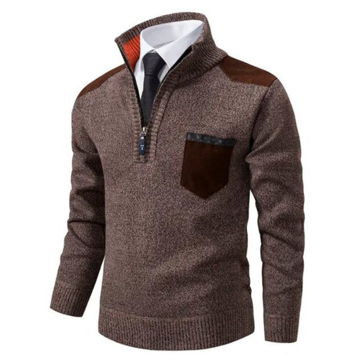 Drune | Herren Halbzip Pullover