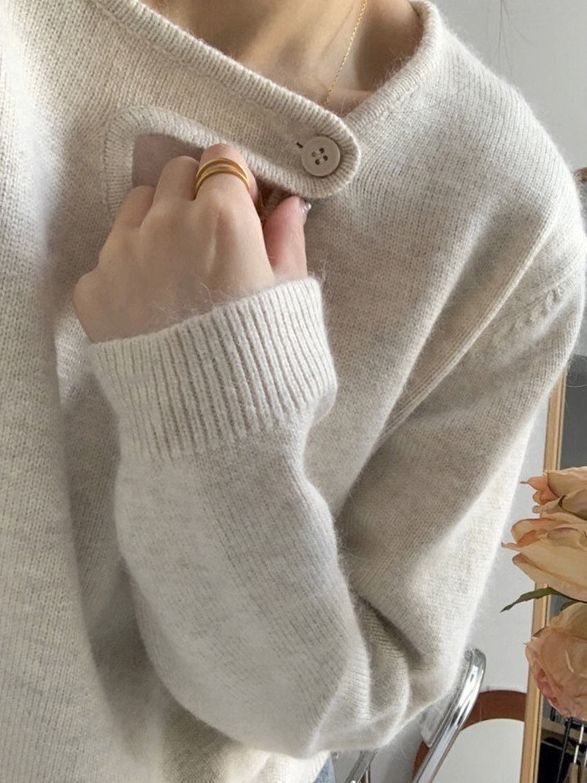 Drune | Warmer Damenpullover aus weicher Baumwollmischung