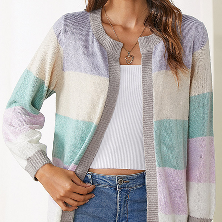 Drune | Klassische Bequeme Strickjacke Für Damen