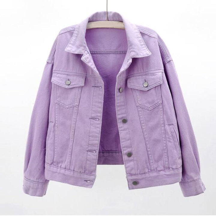 Drune | Lässige Denimjacke Baumwolle Klassisch und Zeitlos
