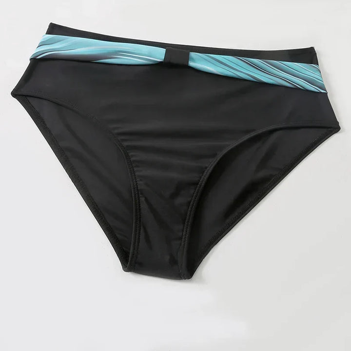 Drune | Push Up Halter Bikini Satz mit Hoher Taille für Damen