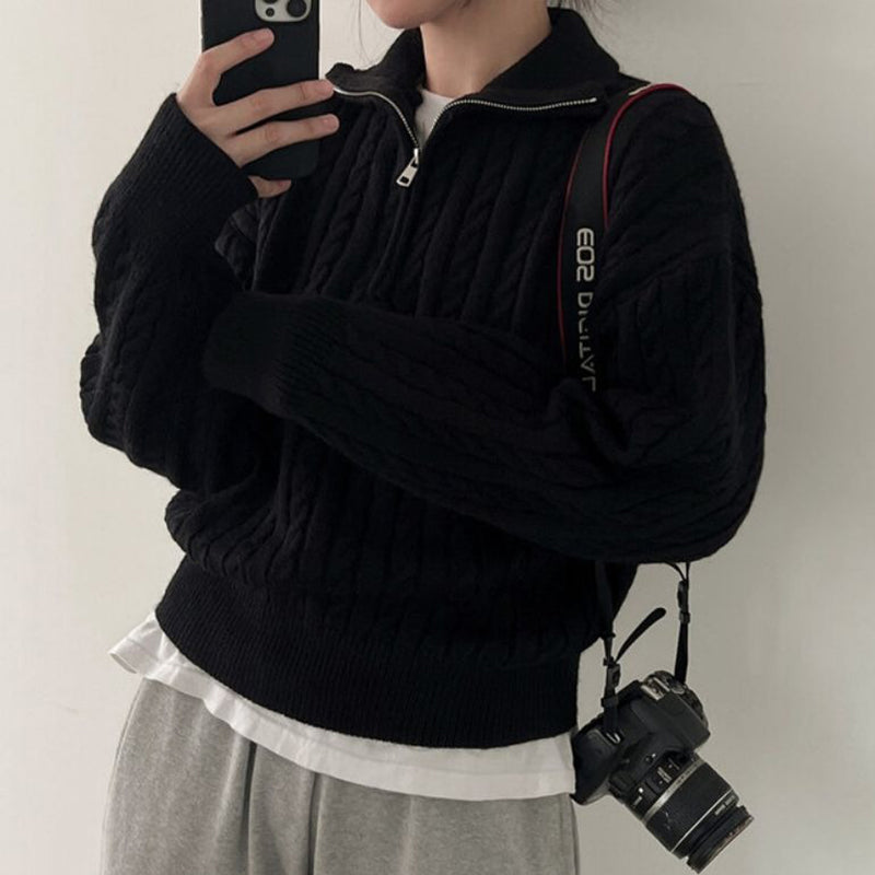 Drune | Zip Pullover