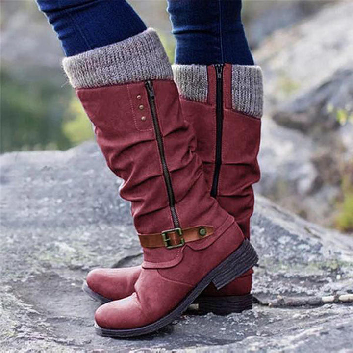 Drune | Orthopädische Stiefel Mit Flachem Absatz