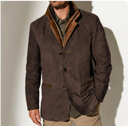 Drune | Wildlederjacke Herren