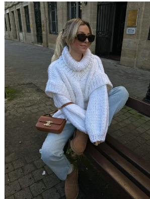 Drune | Übergroßer, weicher Strickpullover für Damen