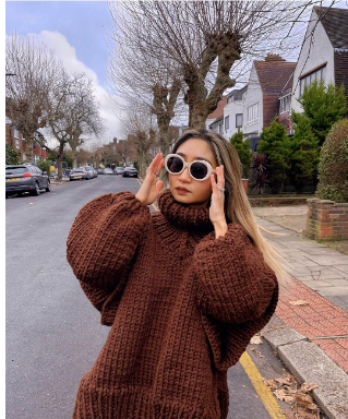 Drune | Übergroßer, weicher Strickpullover für Damen