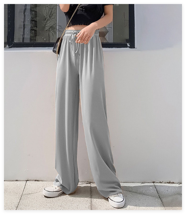 Damen weite Sweathose mit verstellbarem Bund und praktischen Taschen Drune