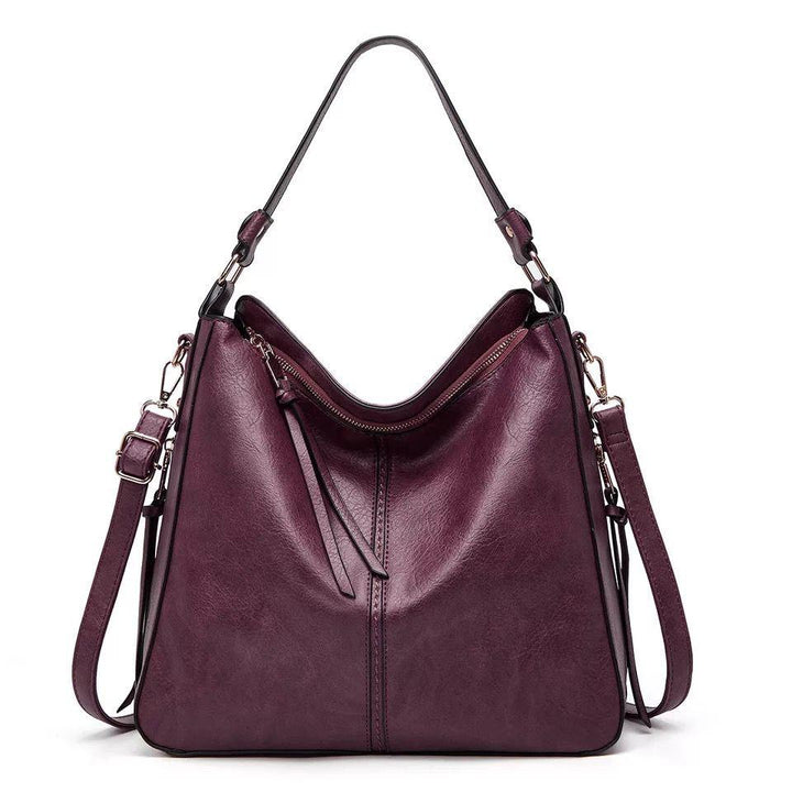 Drune | Vintage-Inspirierte Leder Hobo-Tasche