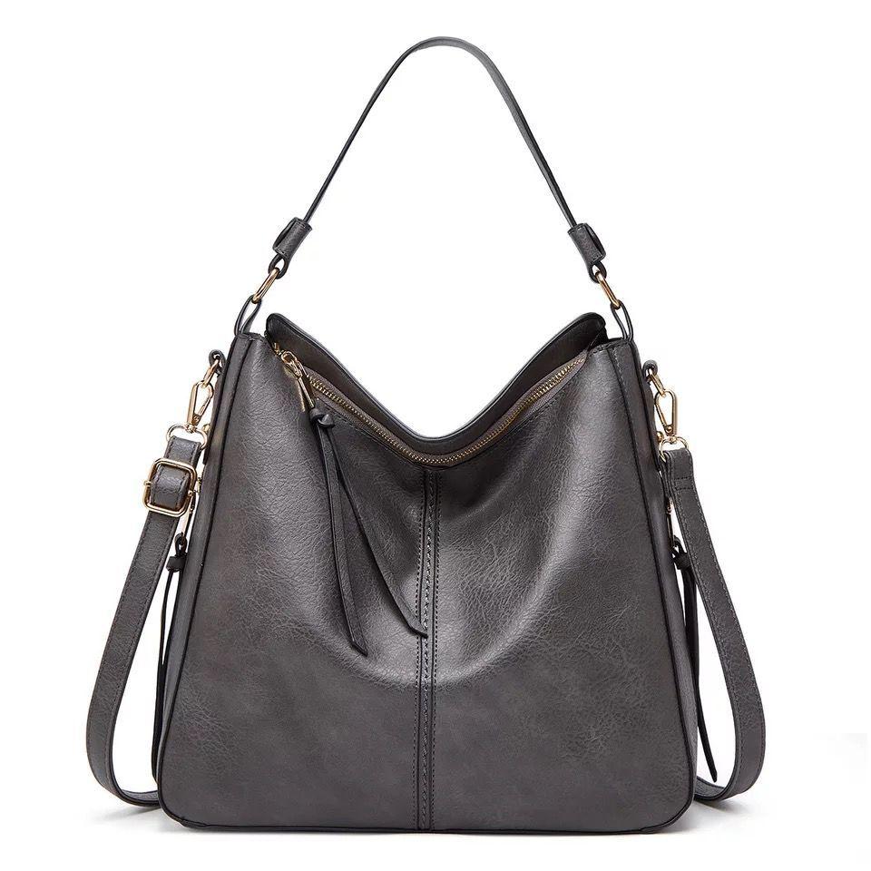 Drune | Vintage-Inspirierte Leder Hobo-Tasche