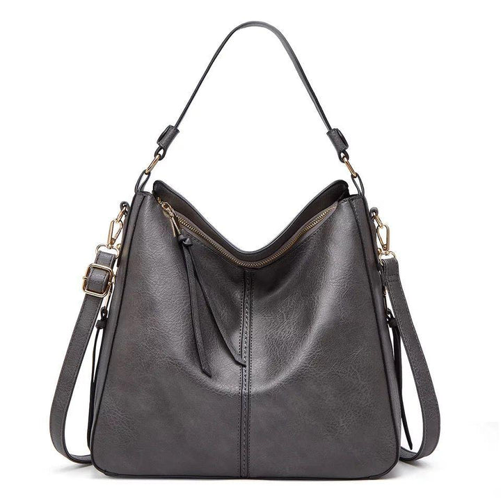 Drune | Vintage-Inspirierte Leder Hobo-Tasche