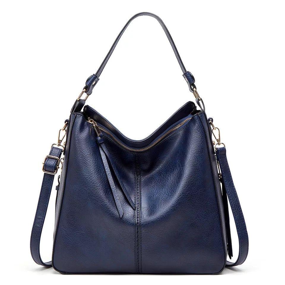 Drune | Vintage-Inspirierte Leder Hobo-Tasche