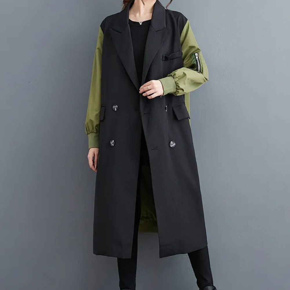 Drune | Luxuriöser Herbst-Trenchcoat für Damen