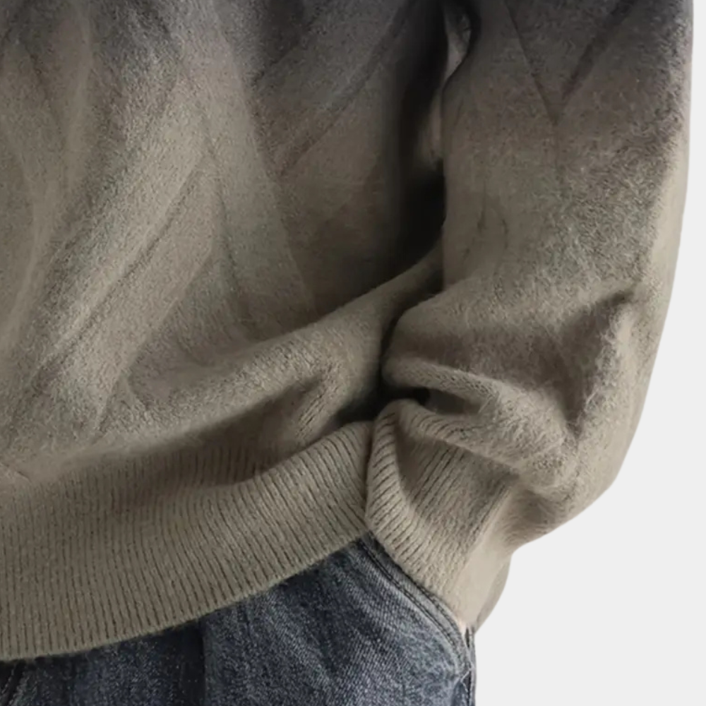 Drune | Herrenpullover mit Farbverlauf