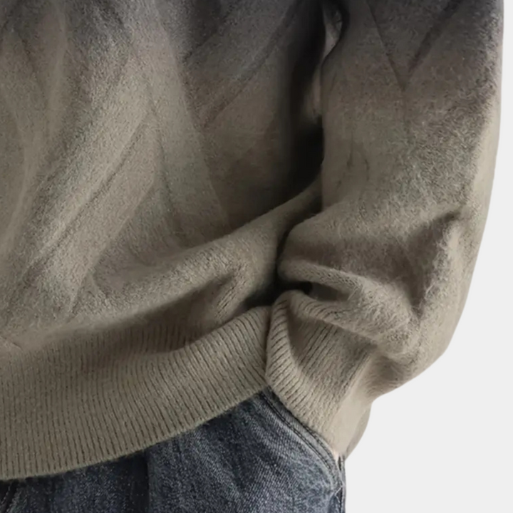 Drune | Herrenpullover mit Farbverlauf
